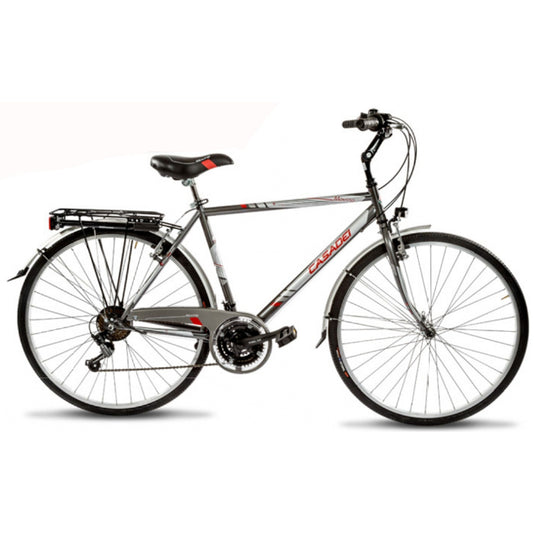 Bici Uomo Acciaio Moving 28'' 18VL Cicli Casadei