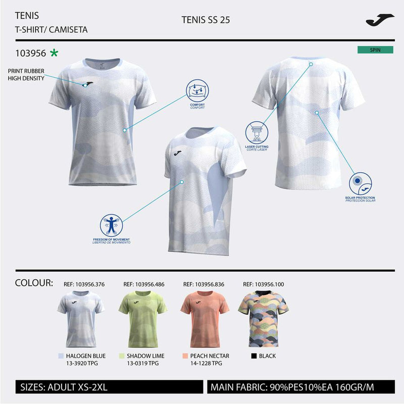 Carica immagine in Galleria Viewer, Maglia a manica corta uomo Challenge blu