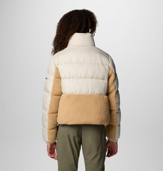 Giacca imbottita ibrida in Sherpa Leadbetter Point™ II da donna