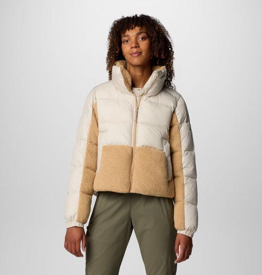 Giacca imbottita ibrida in Sherpa Leadbetter Point™ II da donna
