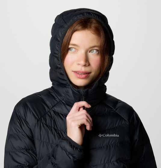 Giacca imbottita con cappuccio Powder Lite™ II da donna