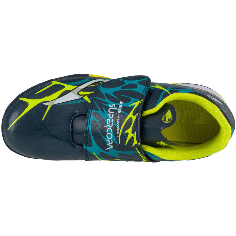 Carica immagine in Galleria Viewer, SCARPE CALCIO Super Copa Jr 25 turf junior blu navy
