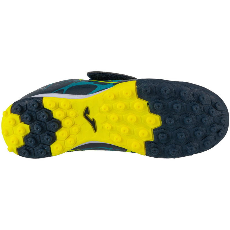 Carica immagine in Galleria Viewer, SCARPE CALCIO Super Copa Jr 25 turf junior blu navy