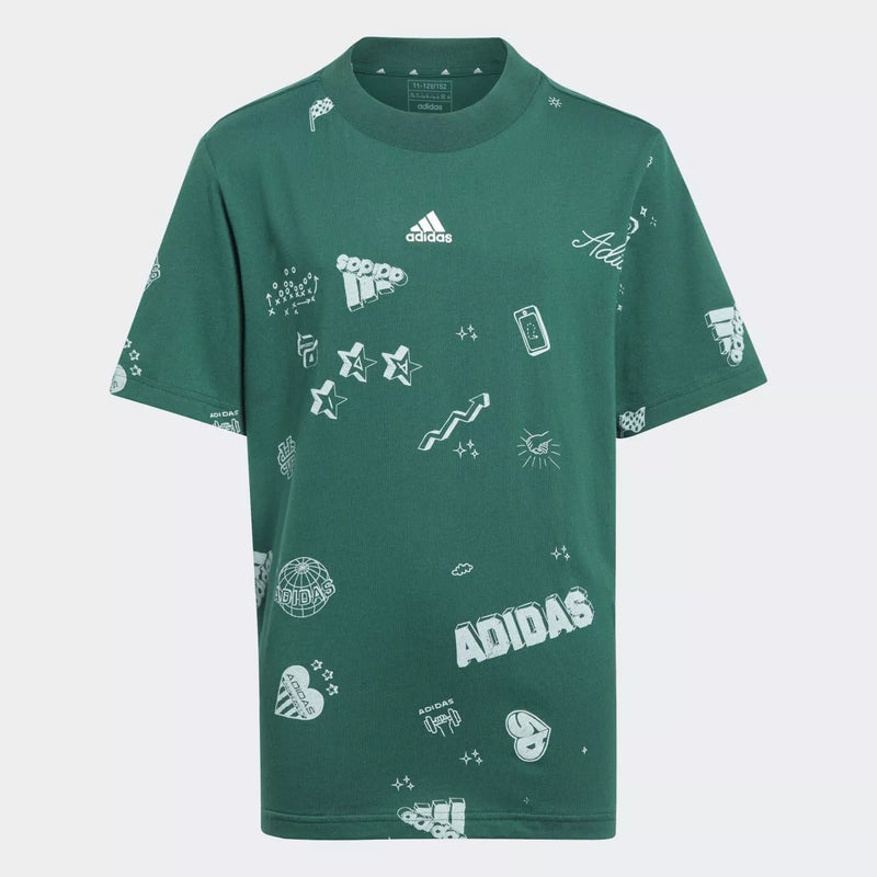 Carica immagine in Galleria Viewer, T-SHIRT ADIDAS PER BAMBINI A MANICHE CORTE