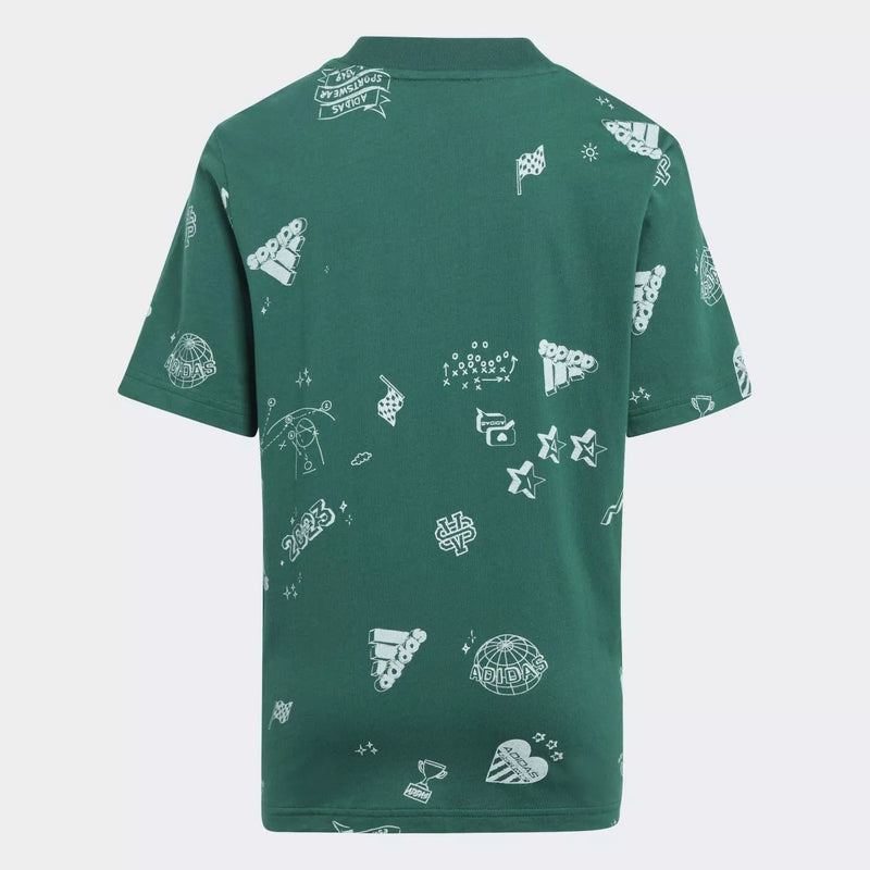Carica immagine in Galleria Viewer, T-SHIRT ADIDAS PER BAMBINI A MANICHE CORTE