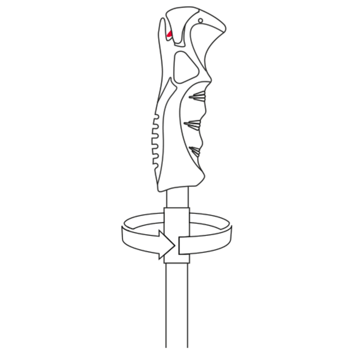 Carica immagine in Galleria Viewer, BASTONCINI SCI HOT SHOT S