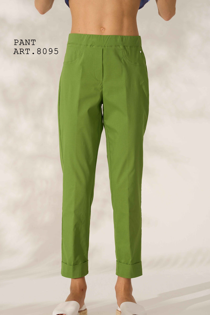 Carica immagine in Galleria Viewer, PANTALONE CON RISVOLTO BENGALINA