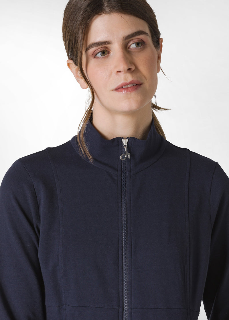 Carica immagine in Galleria Viewer, FELPA LEGGERA CORE CON ZIP