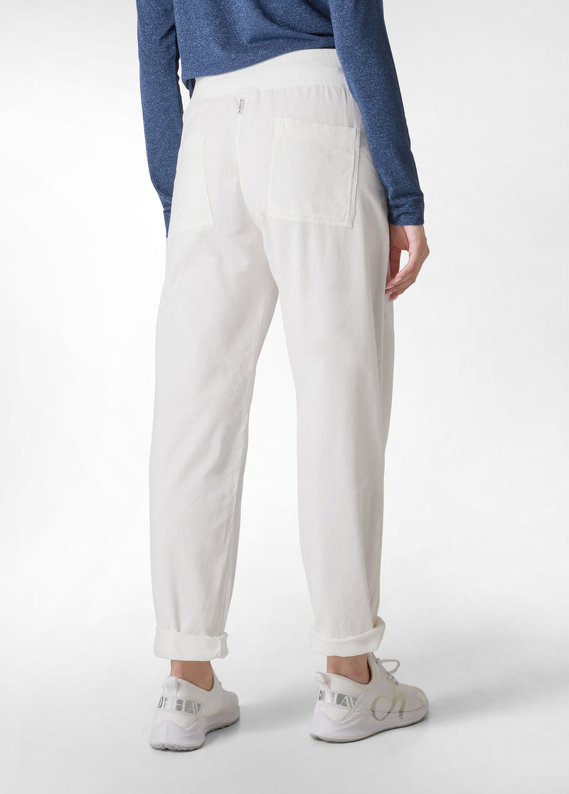 Carica immagine in Galleria Viewer, PANTALONE IN VELLUTO CON COULISSE