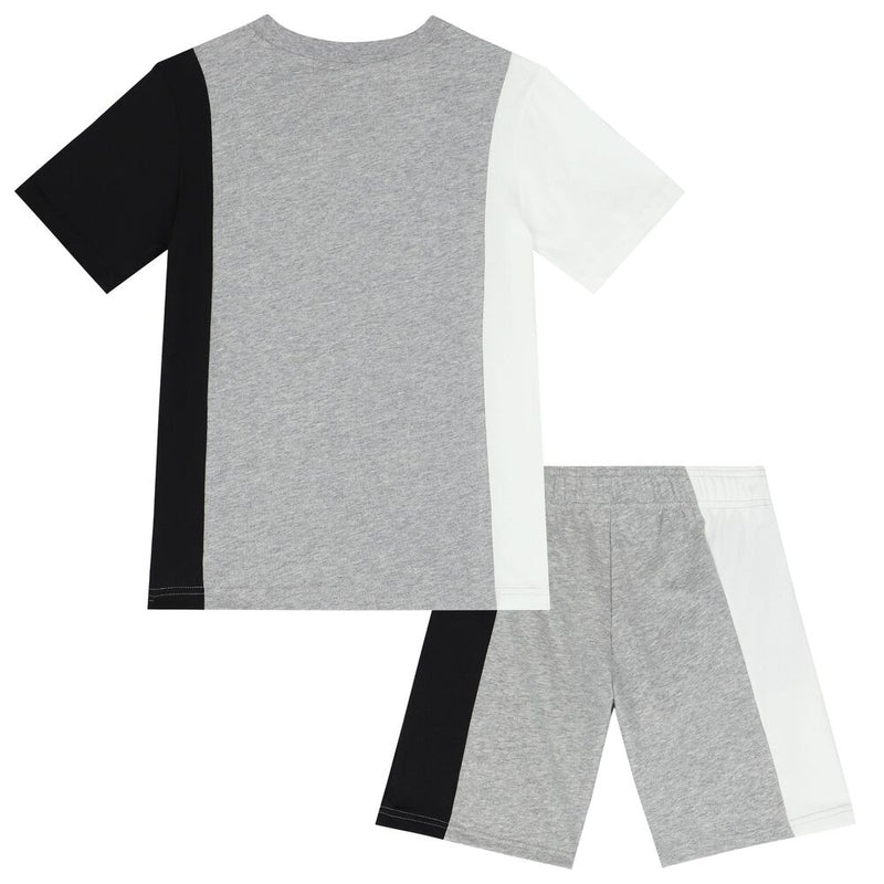 Carica immagine in Galleria Viewer, Set di pantaloncini con logo bianco, grigio e nero