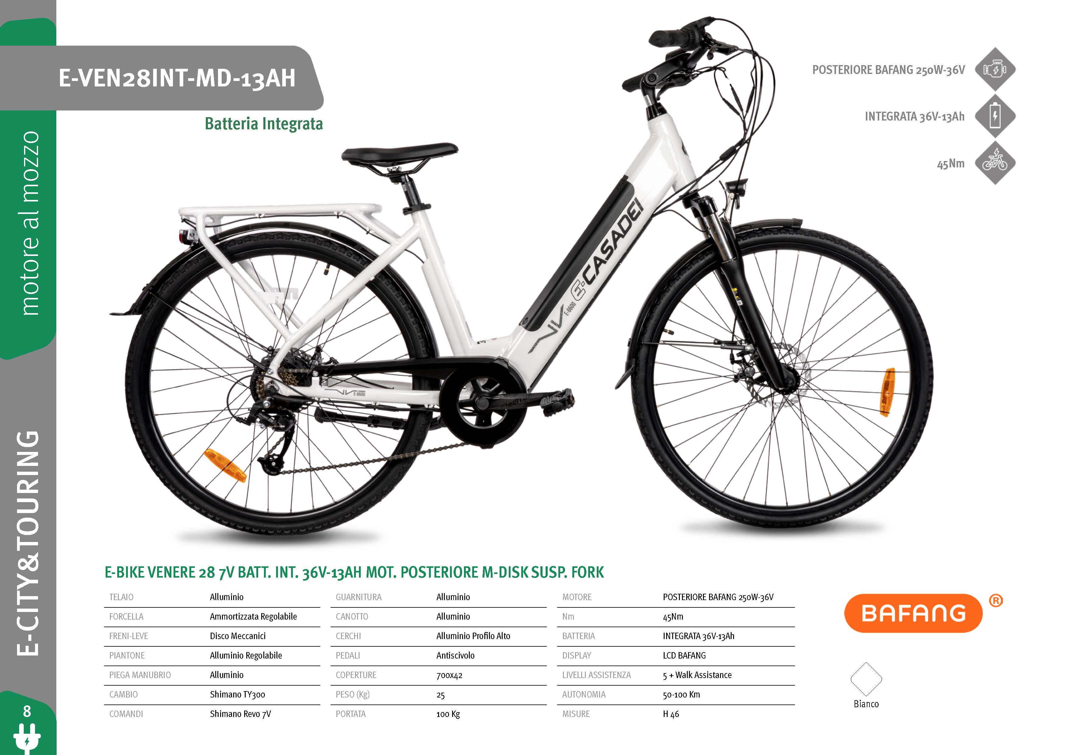 Bici Sport Uomo Cottage 28'' Alluminio 6V Cicli Casadei - Foto 12