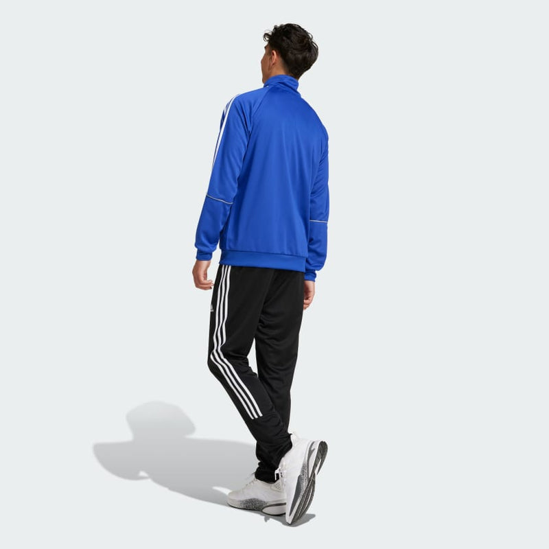 Carica immagine in Galleria Viewer, Tuta Adidas 3 strisce IY6669 Blu reale Nero