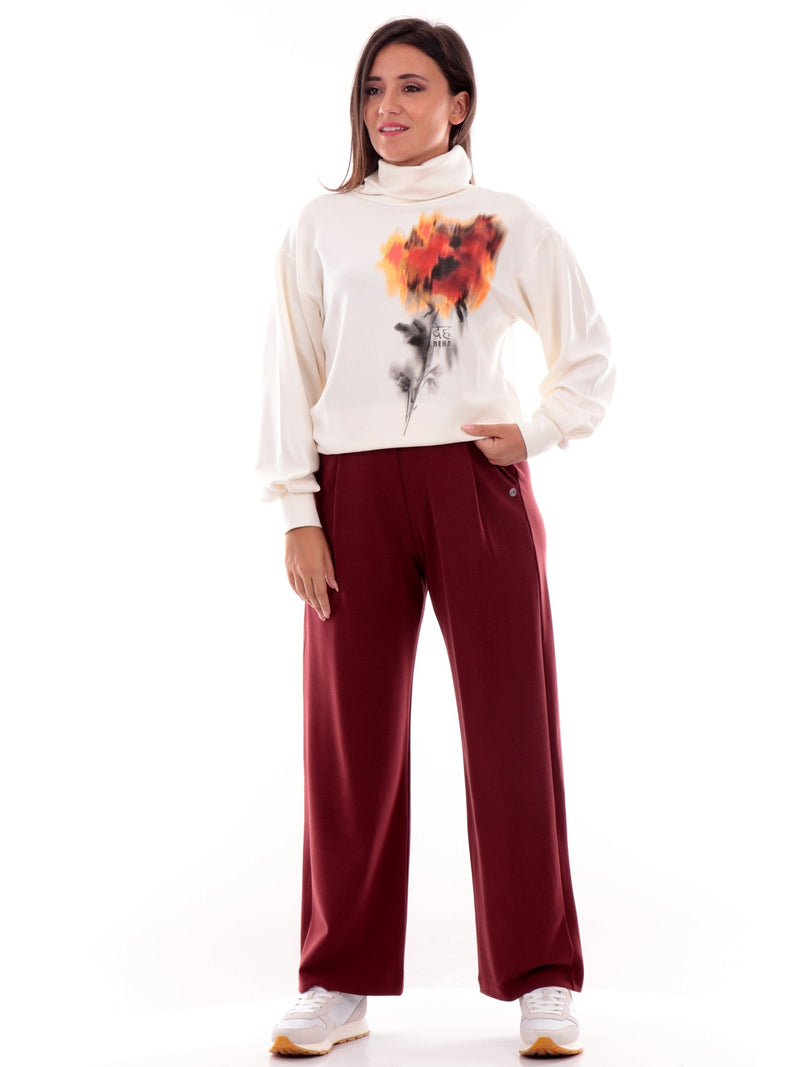 Carica immagine in Galleria Viewer, FELPA CAPPUCCIO CON STAMPA BIANCA DEHA