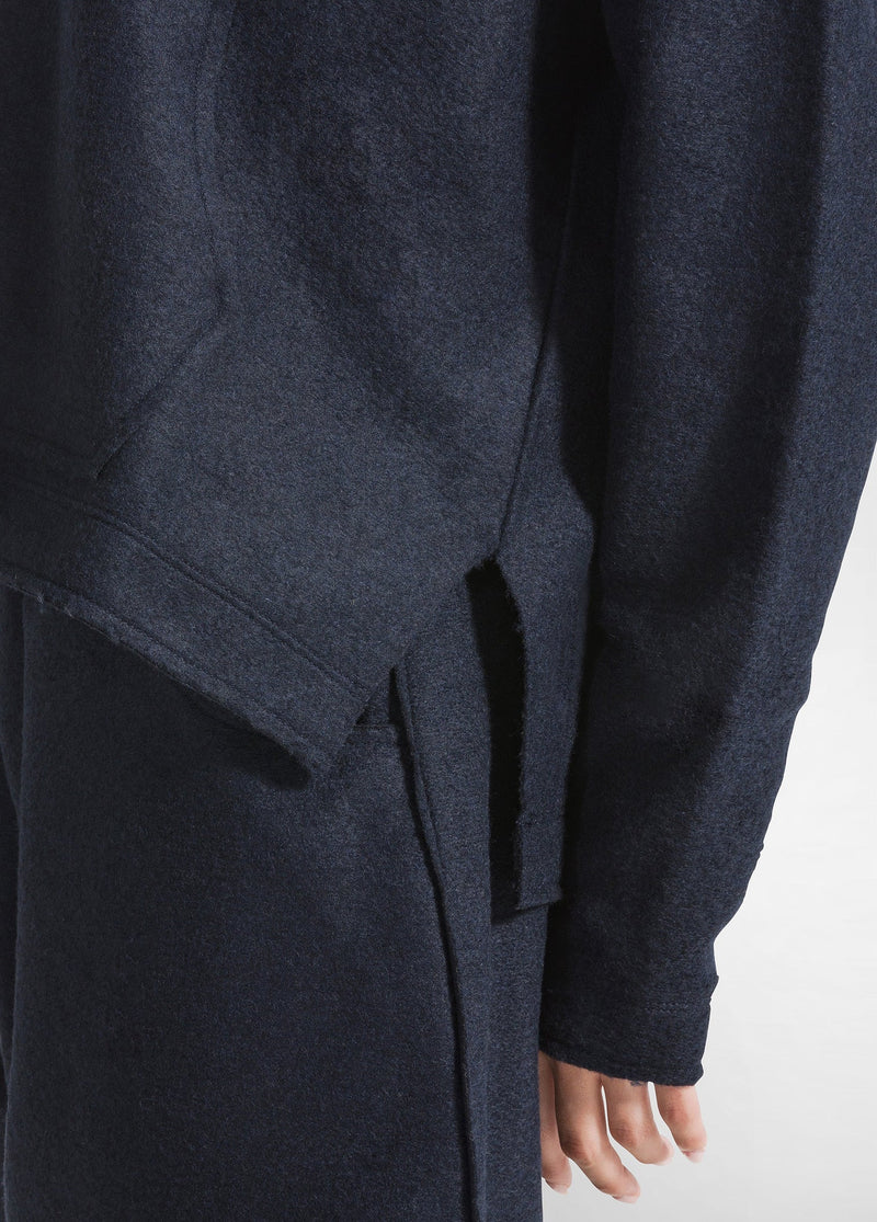 Carica immagine in Galleria Viewer, MAGLIA IN LANA COTTA LEGGERA BLU DEHA