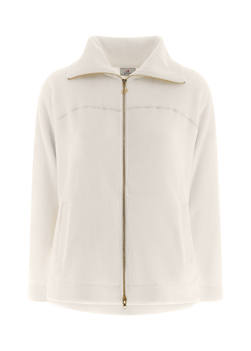 Carica immagine in Galleria Viewer, GIACCA IN PELLICCIA DI PILE BIANCO