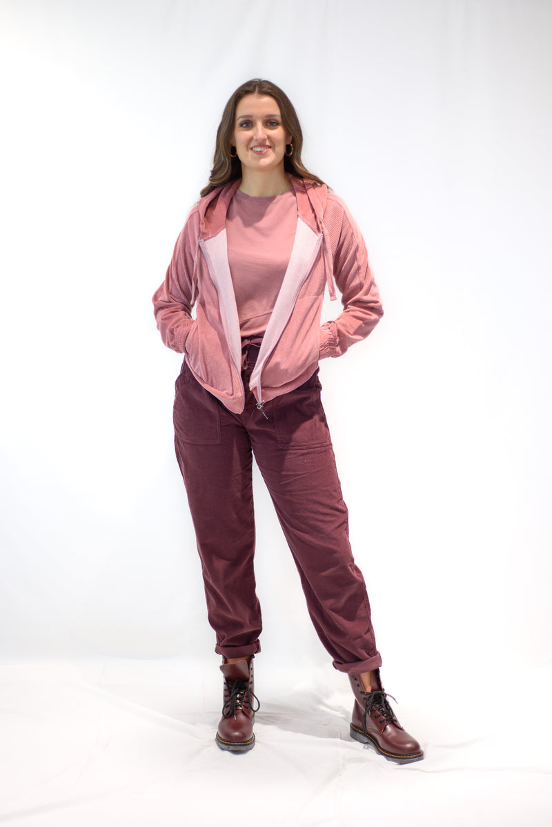 Carica immagine in Galleria Viewer, FELPA CON ZIP IN CINIGLIA VELOUR