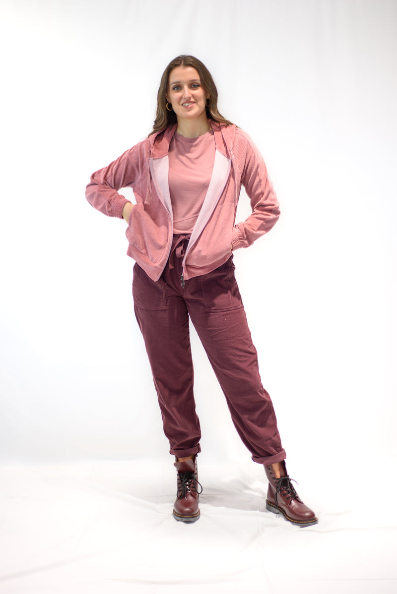 Carica immagine in Galleria Viewer, FELPA CON ZIP IN CINIGLIA VELOUR