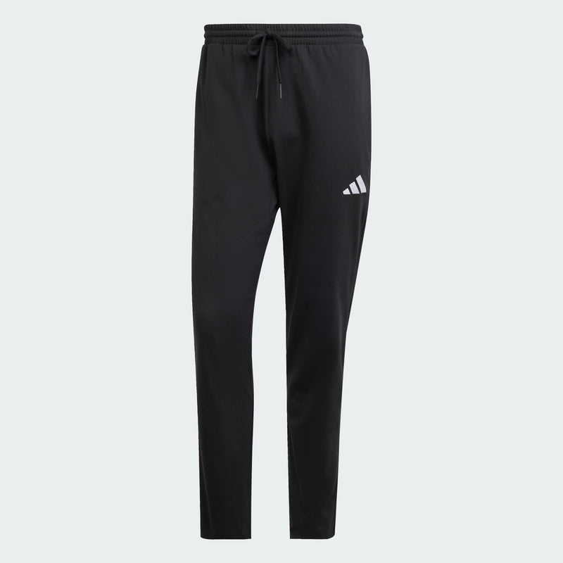 Carica immagine in Galleria Viewer, Pantaloni Essentials in jersey singolo con piccolo logo