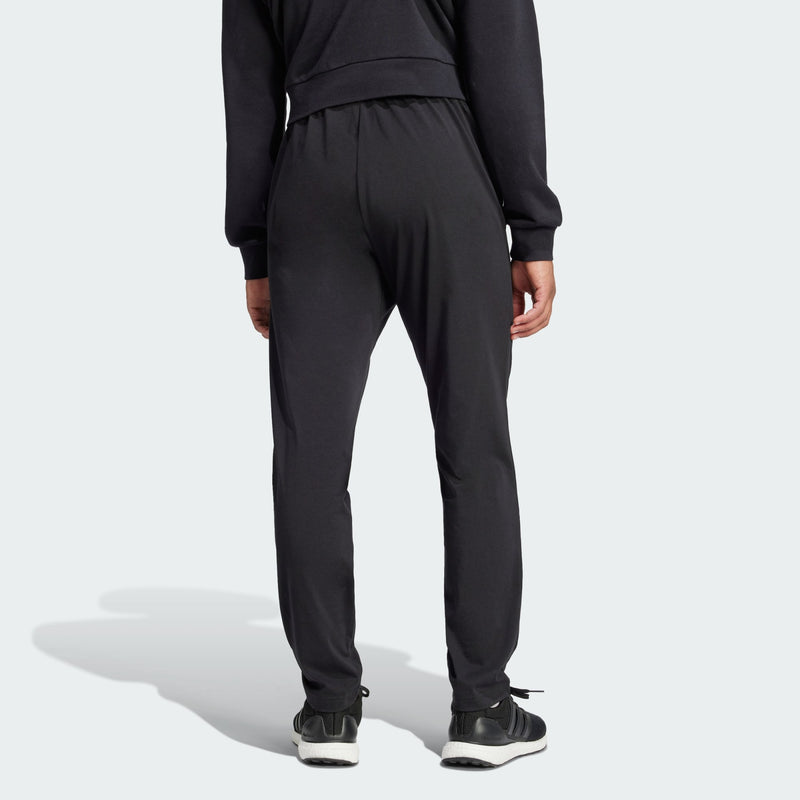 Carica immagine in Galleria Viewer, Pantaloni Essentials in jersey singolo con piccolo logo