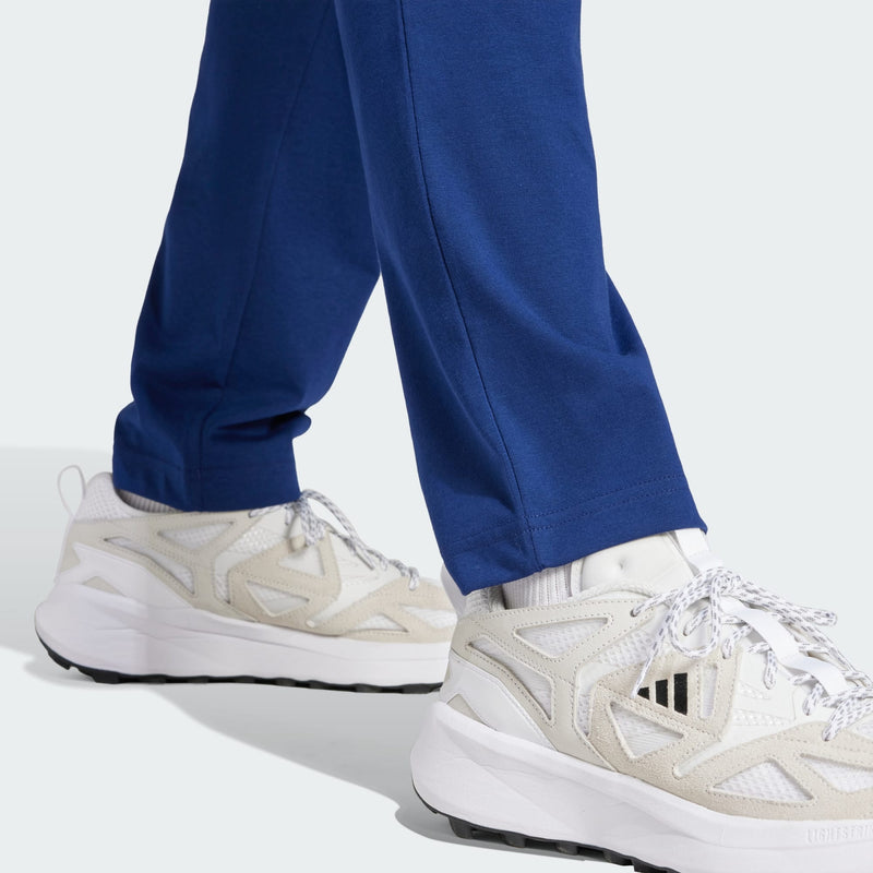 Carica immagine in Galleria Viewer, Pantaloni Essentials in jersey singolo con piccolo logo