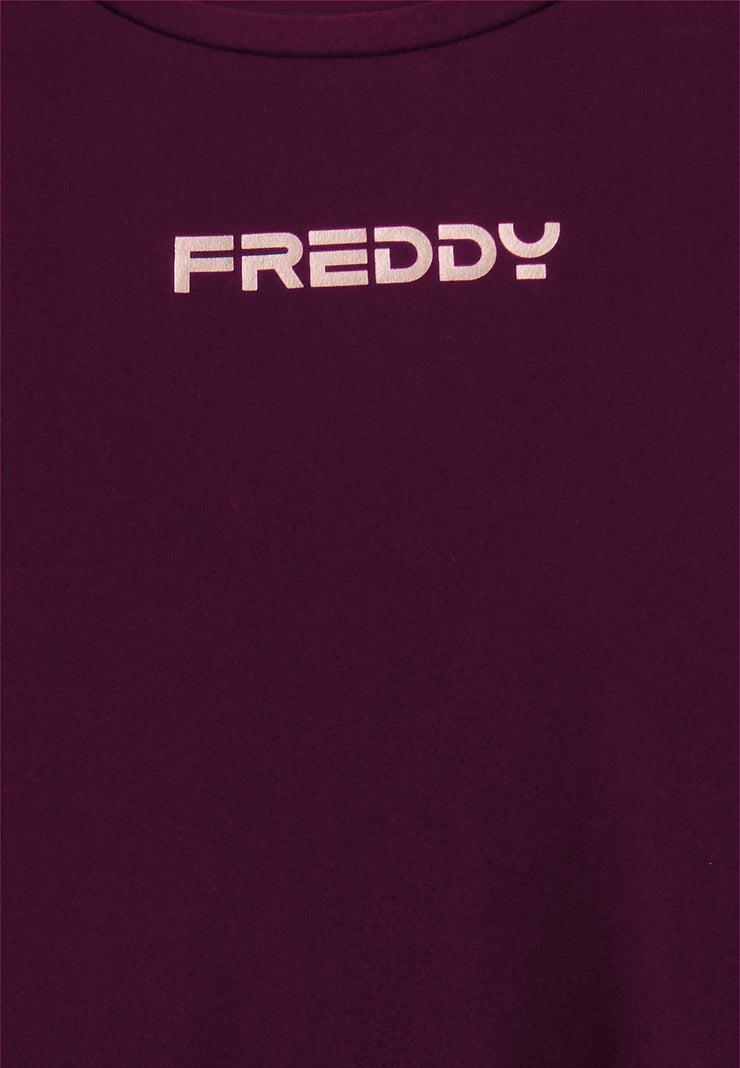 Carica immagine in Galleria Viewer, T-shirt tecnica con spacchi laterali e fit regolare