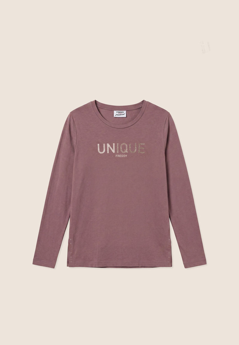 Carica immagine in Galleria Viewer, T-shirt Manica Lunga Unique da Donna