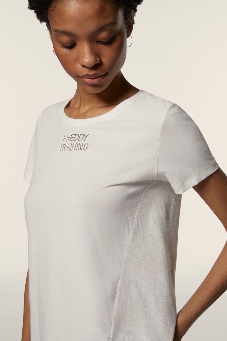 Carica immagine in Galleria Viewer, T-shirt donna in jersey