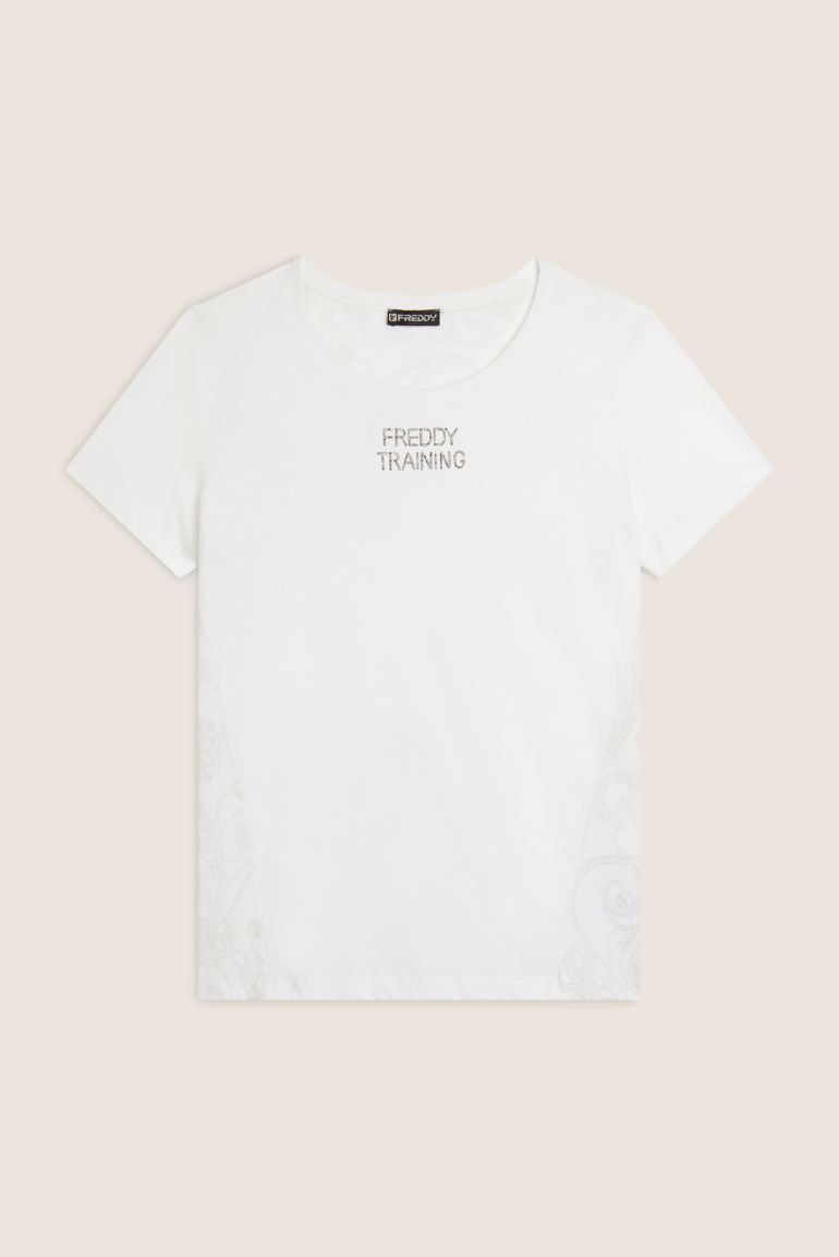 Carica immagine in Galleria Viewer, T-shirt donna in jersey