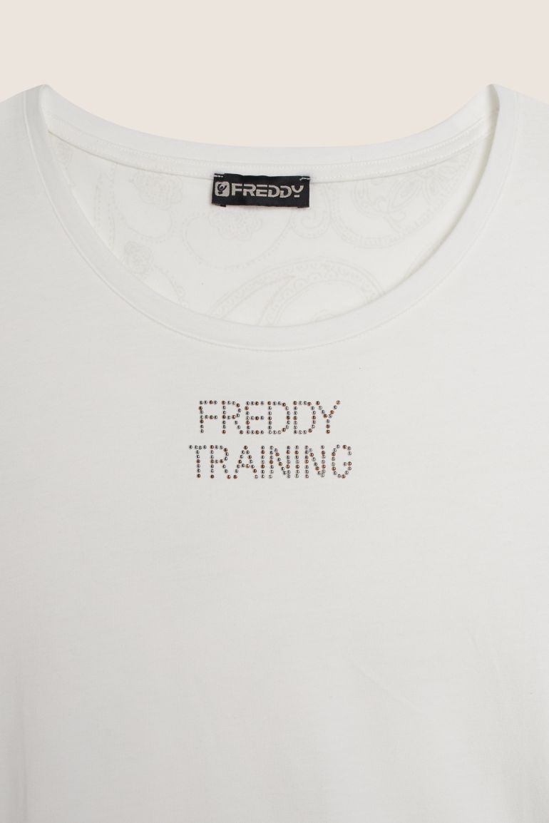 Carica immagine in Galleria Viewer, T-shirt donna in jersey