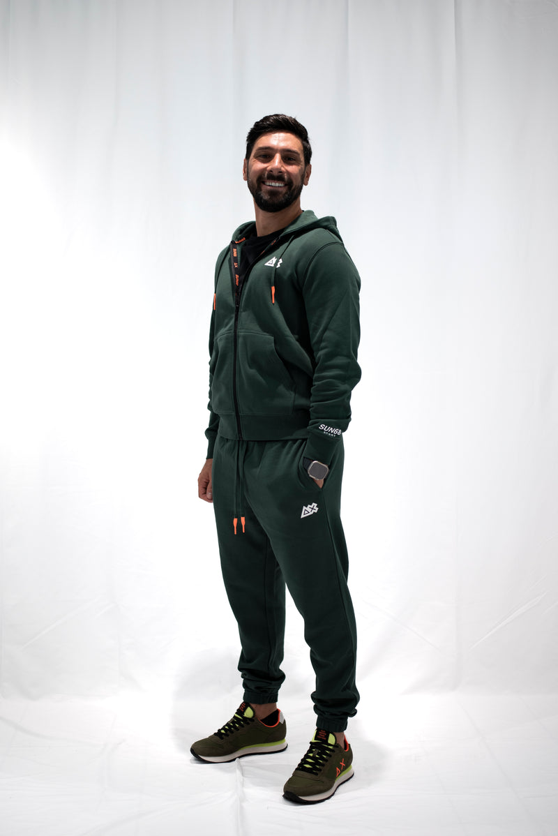 Carica immagine in Galleria Viewer, Felpa in cotone con cappuccio