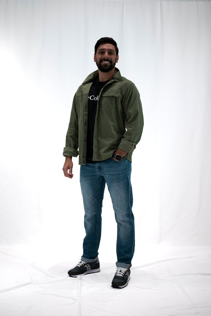 Carica immagine in Galleria Viewer, Camicia in velluto a coste Flare Gun™ da uomo