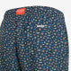 Boxer mare con stampa blu navy e bianca