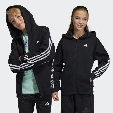 Carica immagine in Galleria Viewer, Felpa unisex bambino Future Icons 3-Stripes Full-Zip