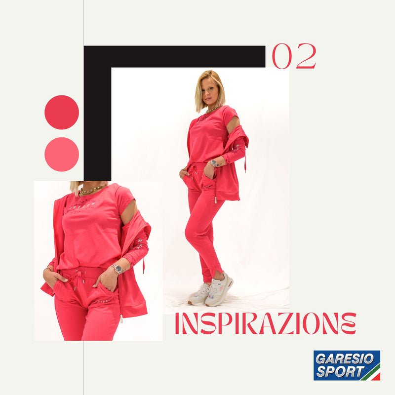 Carica immagine in Galleria Viewer, Pantaloni sportivi FREDDY da donna con micro spacchi sul fondo