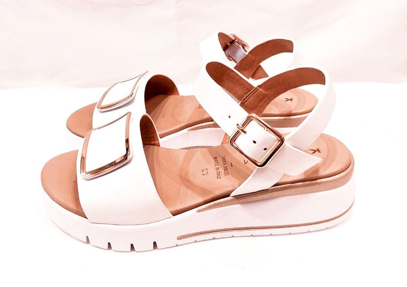 Carica immagine in Galleria Viewer, SANDALO DONNA IN PELLE