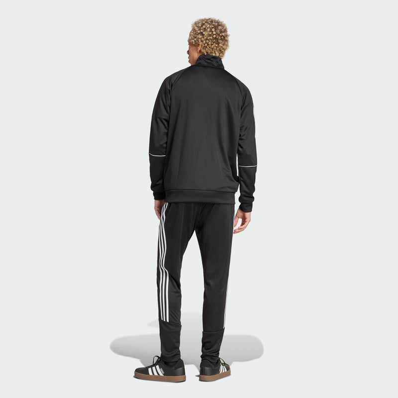 Carica immagine in Galleria Viewer, Tuta sportiva a 3 strisce in maglia doppia