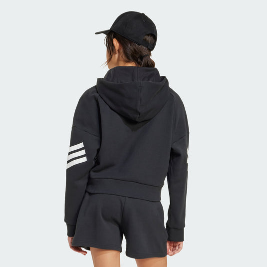 Giacca da tuta Future Icons con cappuccio e zip intera a 3 strisce per bambini