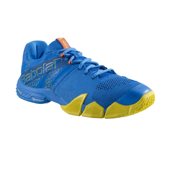 Carica immagine in Galleria Viewer, SCARPE PADEL Movea French Blue/Vibrant Yellow
