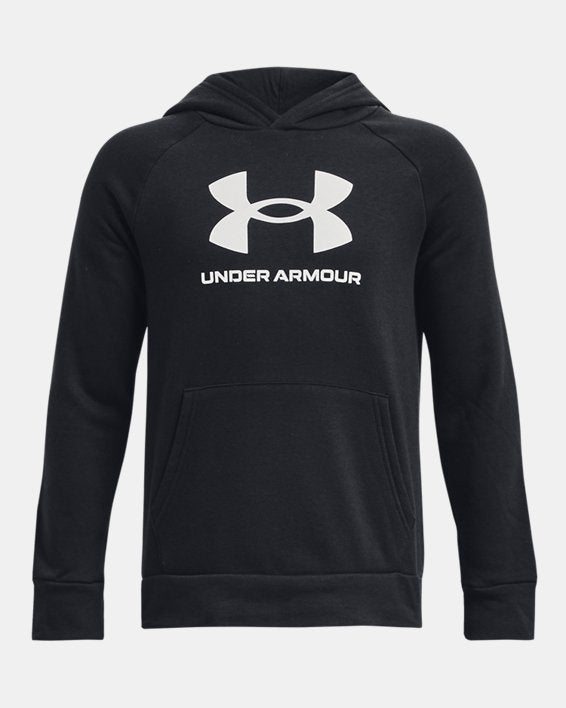 Carica immagine in Galleria Viewer, Felpa con cappuccio da ragazzo Rival Fleece Big Logo