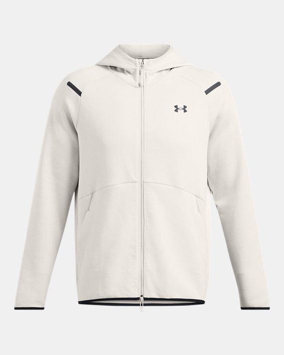 Carica immagine in Galleria Viewer, Felpa con cappuccio UA Unstoppable Fleece Full-Zip da uomo