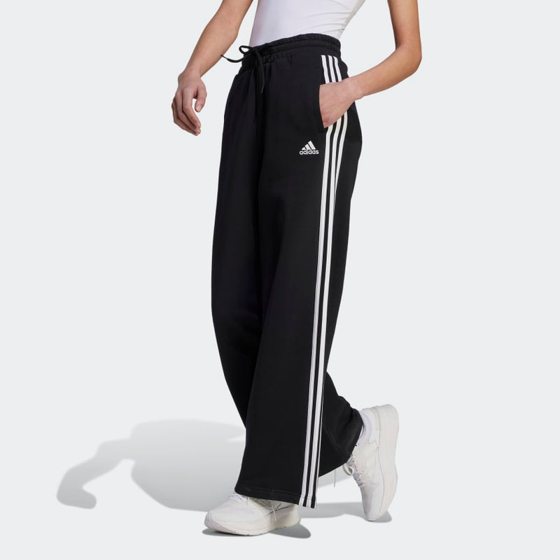 Carica immagine in Galleria Viewer, PANTALONI ESSENTIALS 3-STRIPES FRENCH TERRY WIDE
