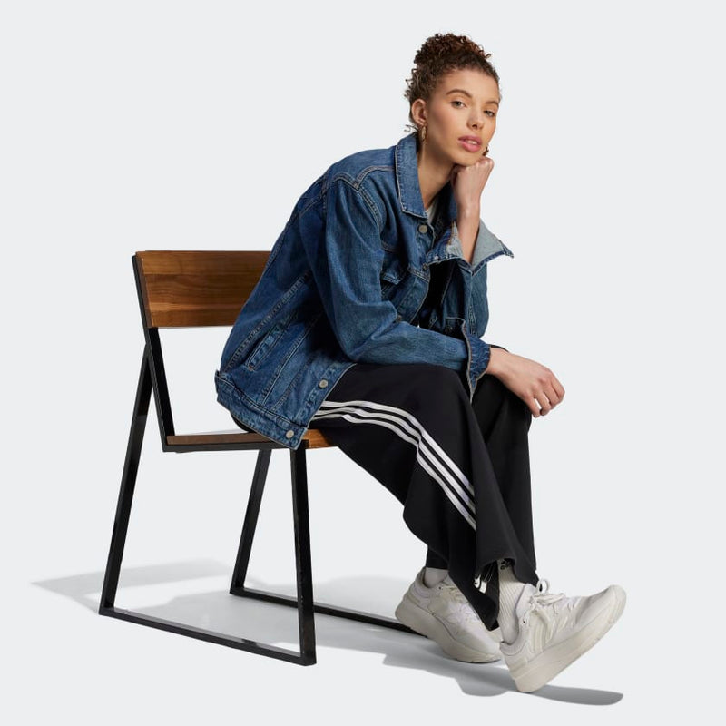 Carica immagine in Galleria Viewer, PANTALONI ESSENTIALS 3-STRIPES FRENCH TERRY WIDE