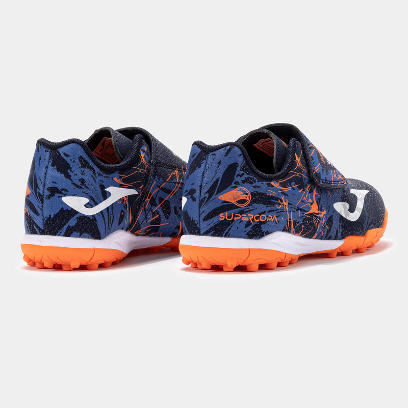 Carica immagine in Galleria Viewer, SCARPE CALCIO SUPER COPA JR 24 TURF JUNIOR BLU NAVY
