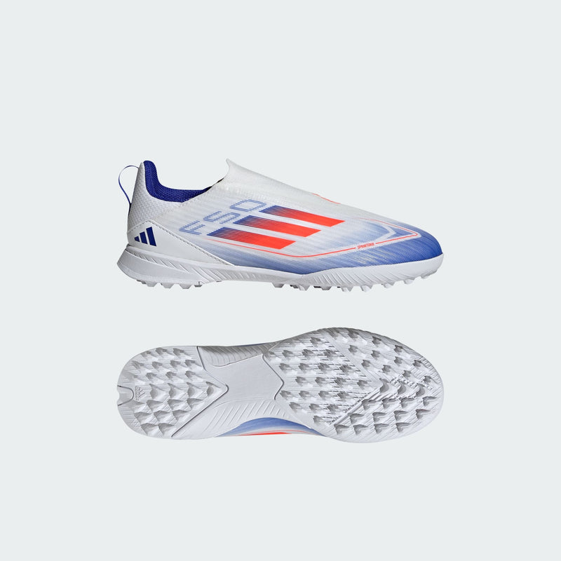Carica immagine in Galleria Viewer, Scarpe da calcio F50 League Laceless Turf Kids