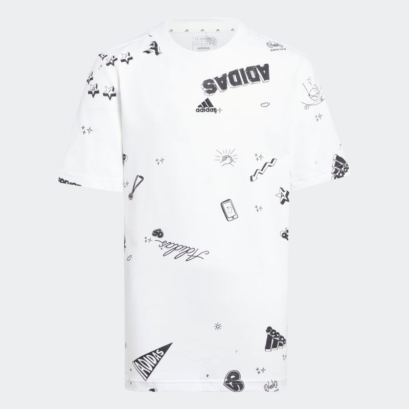 Carica immagine in Galleria Viewer, T-SHIRT ADIDAS PER BAMBINI A MANICHE CORTE