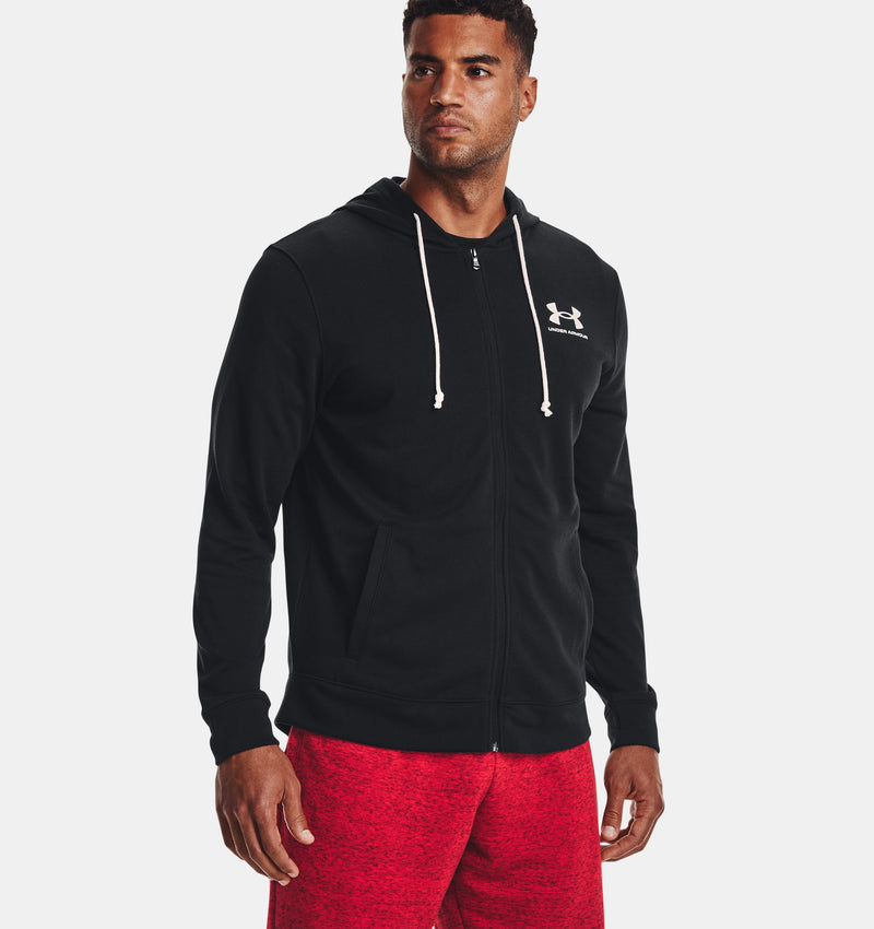 Carica immagine in Galleria Viewer, FELPA UA Rival Terry Full Zip da uomo