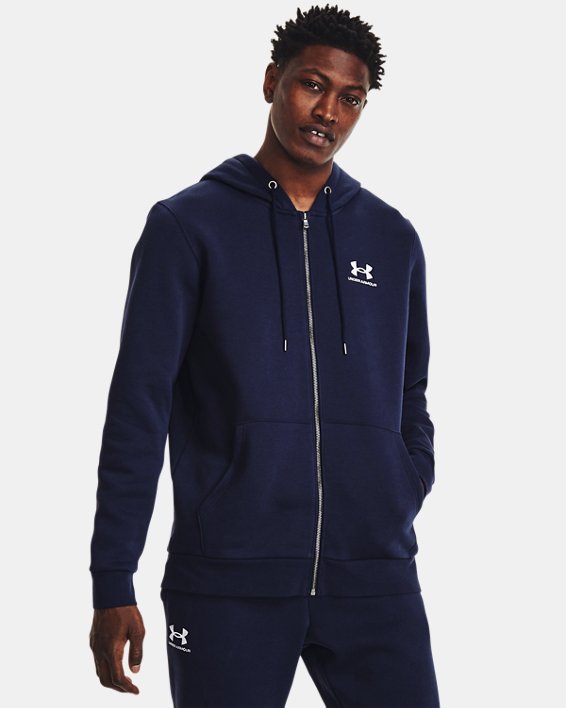 Carica immagine in Galleria Viewer, Felpa con cappuccio Full-Zip da uomo Icon Fleece