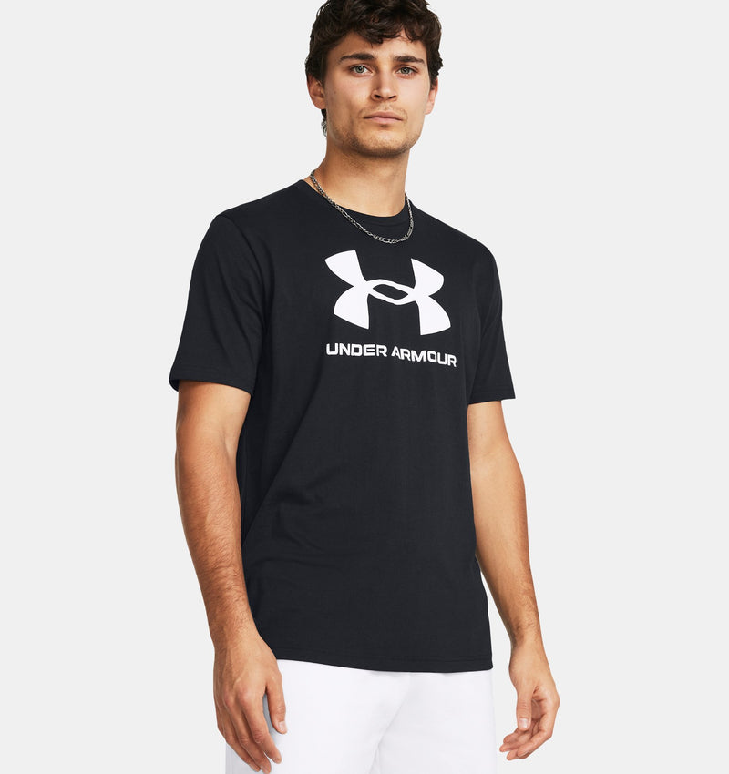 Carica immagine in Galleria Viewer, Maglia a manica corta UA Logo da uomo