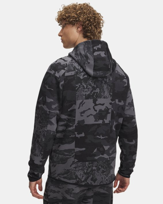 Carica immagine in Galleria Viewer, Felpa Full Zip da uomo Unstoppable Fleece Camo
