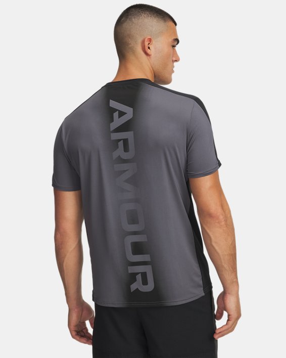 Carica immagine in Galleria Viewer, Maglia a maniche corte da uomo HeatGear® Wordmark